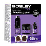 BosleyMD BosleyCurl Ultra Hydrating System – 3-Step Anti-Thinning Kit for Curls