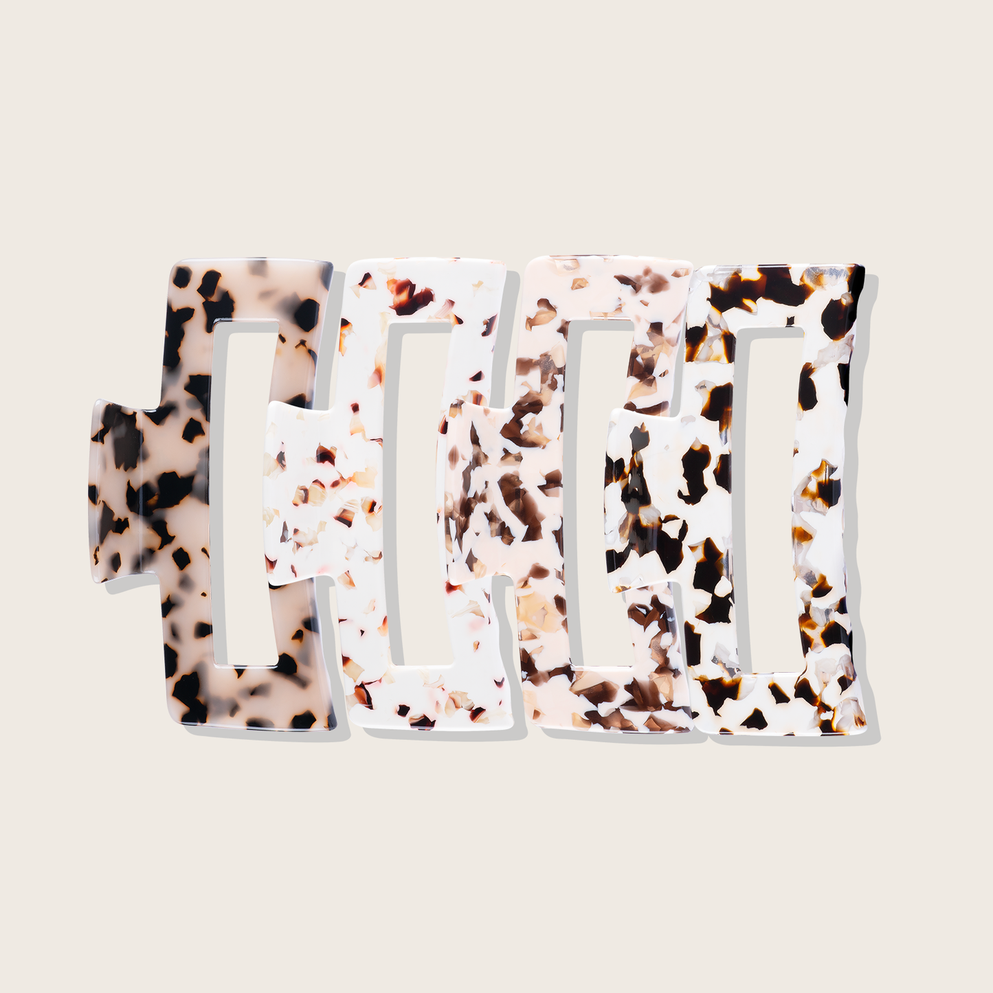 Pinces King Klaws acétate – 4/pqt