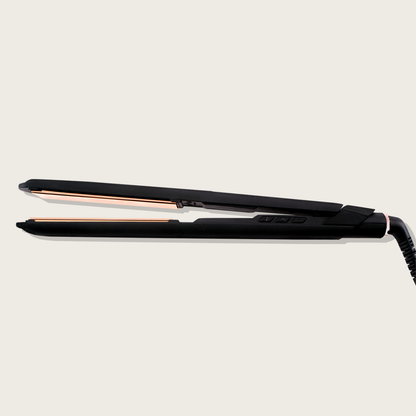 Fer plat léger et ultra mince 1" noir Sleek