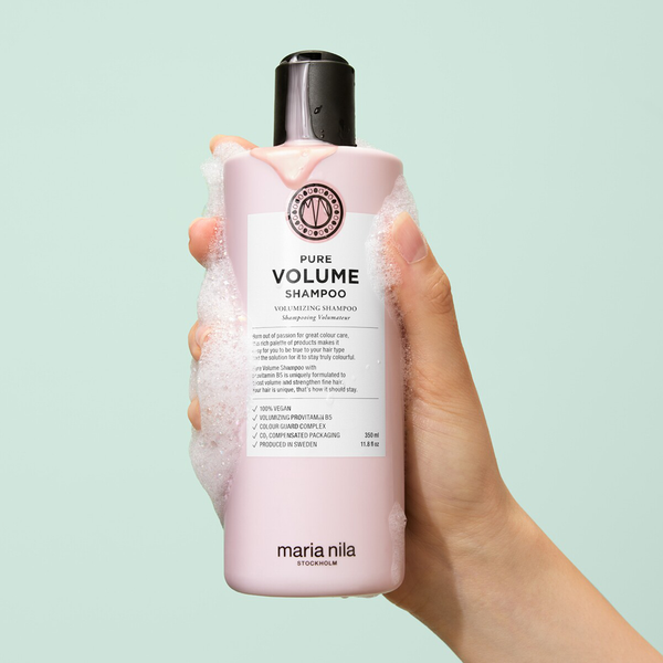 Maria Nila Pure Volume Shampoo – Provitamin B5 Body for Fine, Flat Hair