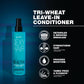 SexyHair Healthy Tri-Wheat Leave-In Conditioner — bottle with detangling, strengthening and frizz-taming claims