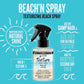 SexyHair Texture Beach'n Spray Texturizing Beach Spray — bottle with natural-shine and hold-level claims