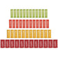 Jet Set EZ Grip 48-pc regular kit 15009 — all 48 curlers, 12 each green/orange/yellow/red