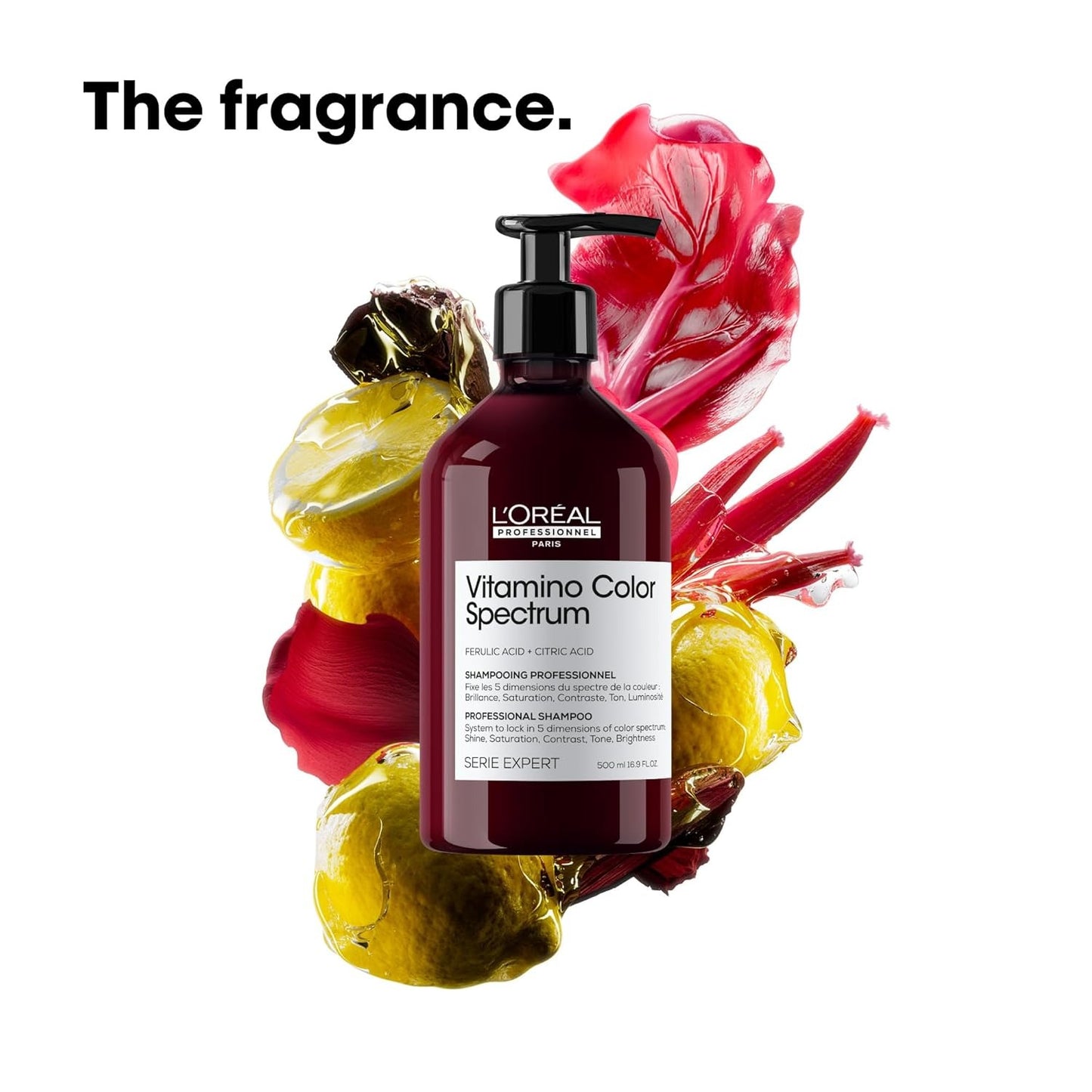 L’Oréal Professionnel Vitamino Color Spectrum Duo – Radiance-Boosting Shampoo & Nourishing Mask Set (300ml + 500ml)