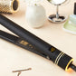 Hot Tools Black Gold Professional Hair Straightener 25 mm — black and gold plates, angled view