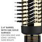 2.4" barrel with 24K gold surface on the Hot Tools one-step small detachable blowout