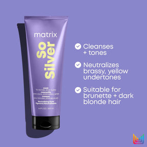 Matrix - Total Results - Color Obsessed So Silver - Mascarilla |6.8oz|