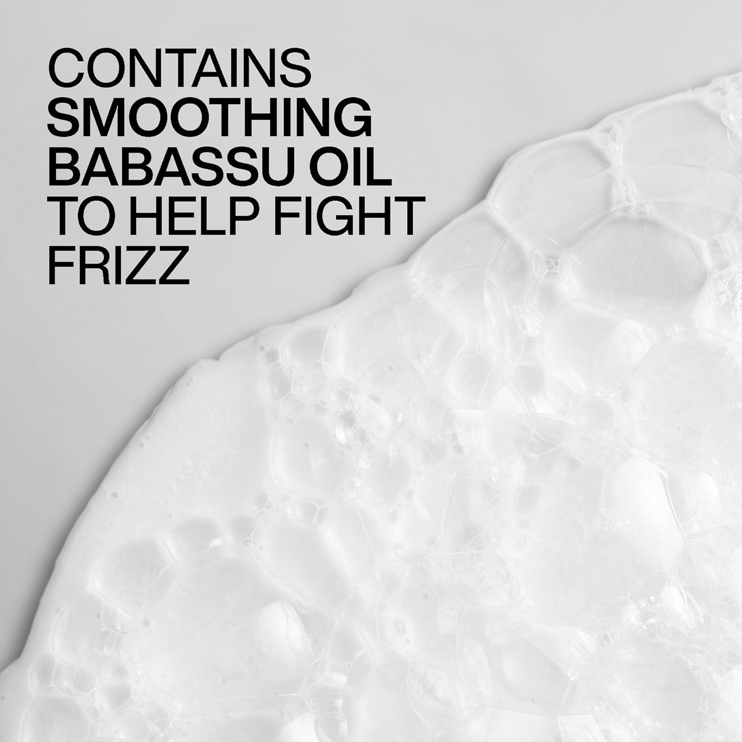 Redken Frizz Dismiss Shampoo, Sulfate-Free Anti-Frizz Solution with Babassu Oil, Adds Smoothness & Shine, For All Hair Types