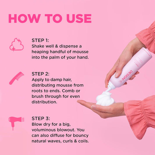 SexyHair Big Altitude Bodifying Blow Dry Mousse for Vol
