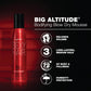 SexyHair Big Altitude Bodifying Blow Dry Mousse — can with volume, medium-hold and humidity-protection claims