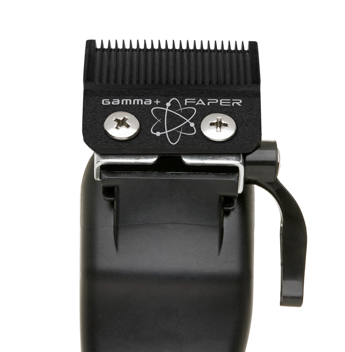 Gamma+ Faper Black DLC Clipper Blade & Slim Deep Tooth Cutter – Professional