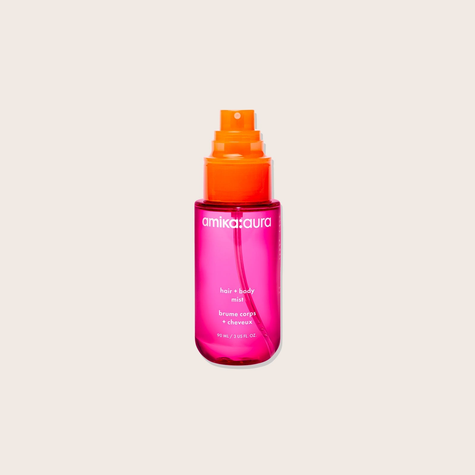 Amika Aura Hair & Body Mist – Fruity-Floral Hair & Body Scent 90 ml – Product image