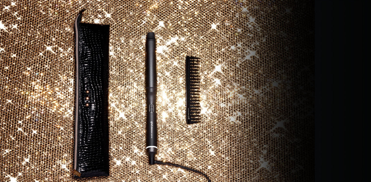 GHD – Chronos Curve Conical Wand Festive Gift Set – Black