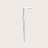 Matrix gallon bottle pump — white plastic long-stem dispensing pump shown upright on a plain background