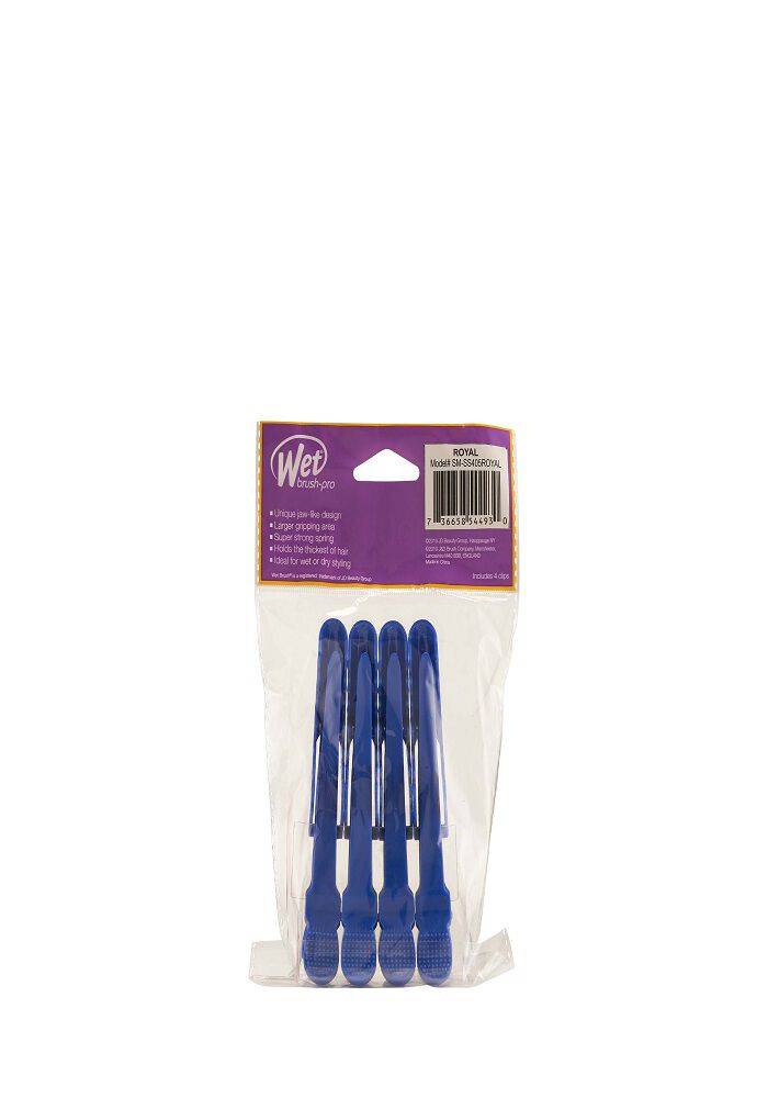 Wetbrush Pro Styling Clips — back of pack with barcode