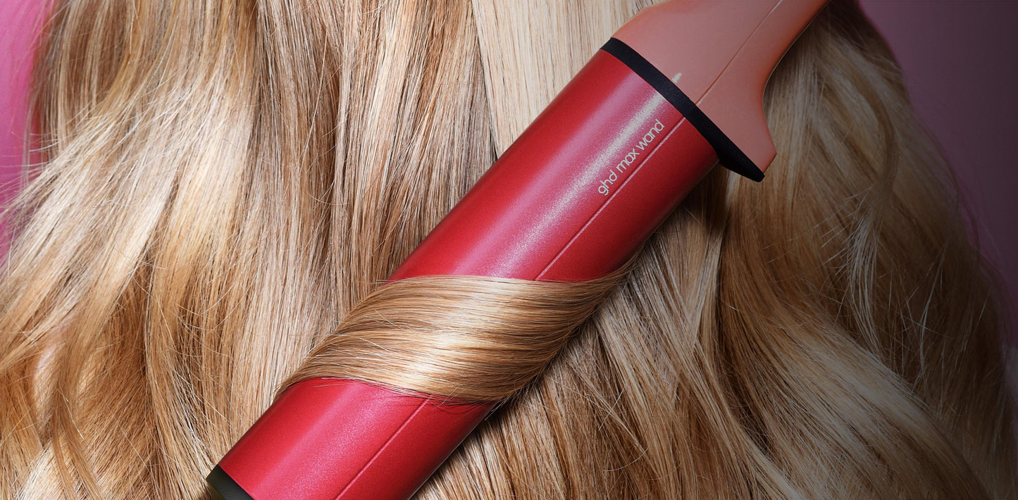 GHD – Chronos Curve Max 1.5 in Wand – Candy Coral