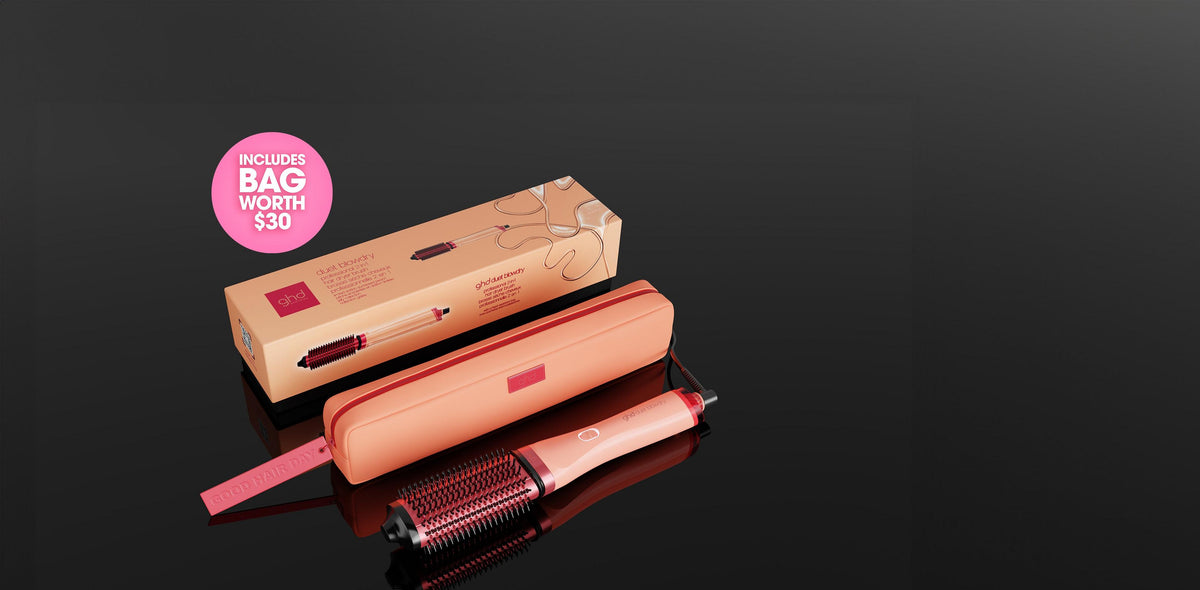GHD – Duet Blowdry & Case Set – Sunkissed Peach