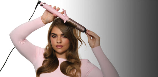 GHD – Chronos Curve Grand Curling Iron – Dusted Pink