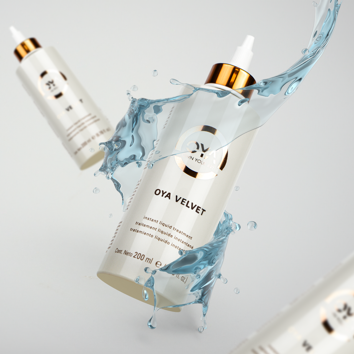 Oya Velvet Instant Liquid Treatment bottle