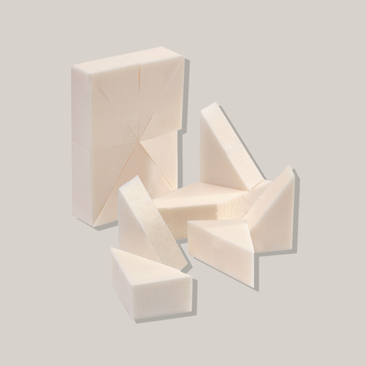 (24/sac) Applicateurs de maquillagetriangulaires en mousse 24-WEDGE