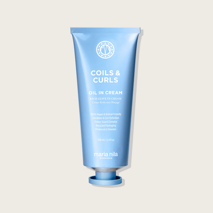Maria Nila Rich Leave-In Cream for Coils and Curls - Nourishes and Detangles