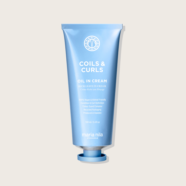 Maria Nila Coils & Curls Oil In Cream – Rich Leave-In for Curls 100ml