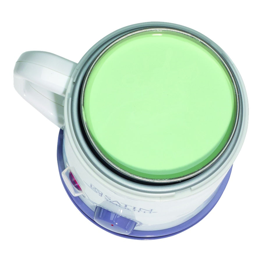 Satin Smooth Select-A-Temp Compact Wax Warmer — lid off showing the stainless steel receptacle