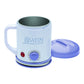 Satin Smooth Select-A-Temp Compact Wax Warmer — overhead with a wax can seated in the well