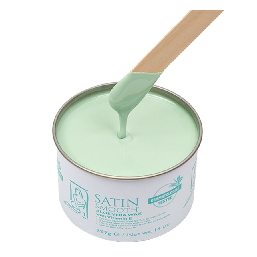 Satin Smooth Wax - Aloe Vera — official brand studio product shot