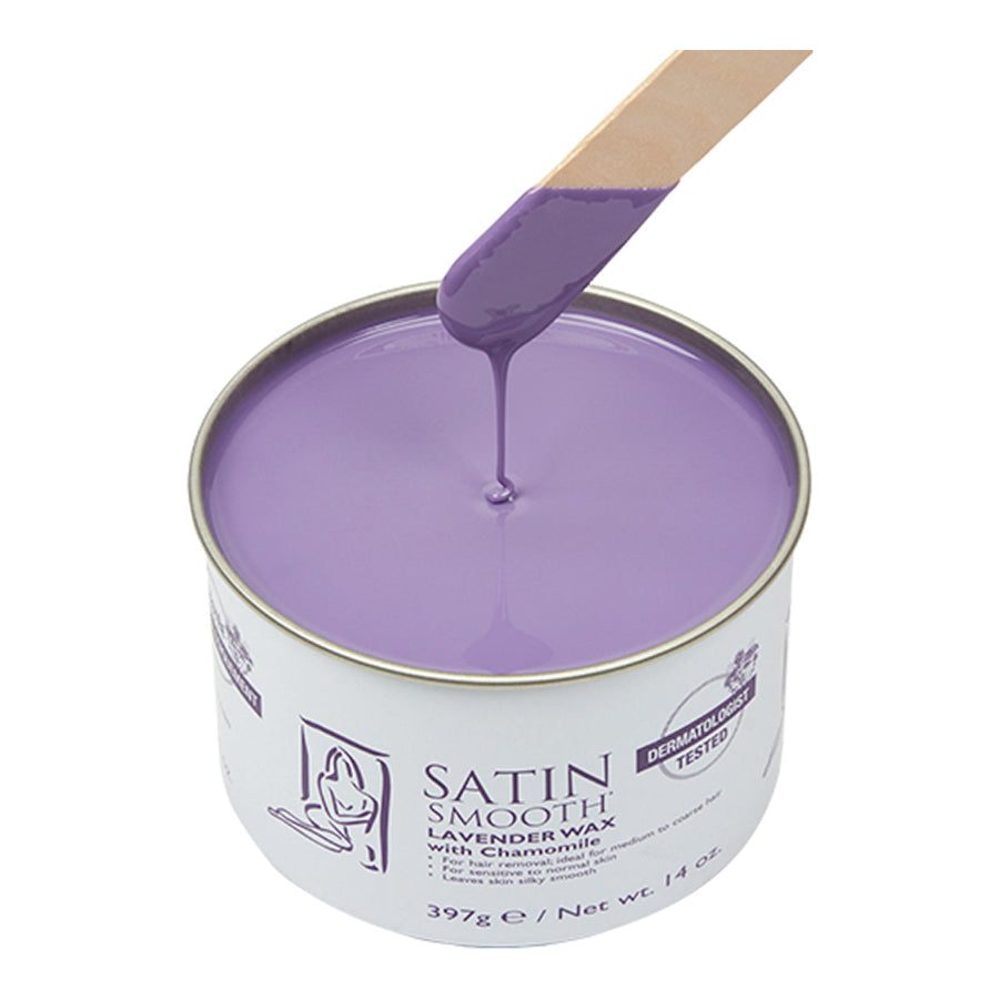 Satin Smooth™ Lavendar Chamomile Cream WAX — official brand studio product shot
