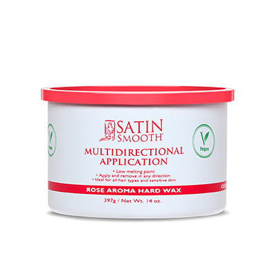 Satin Smooth Multidirectional Hard Wax - Rose Aroma — official brand studio product shot