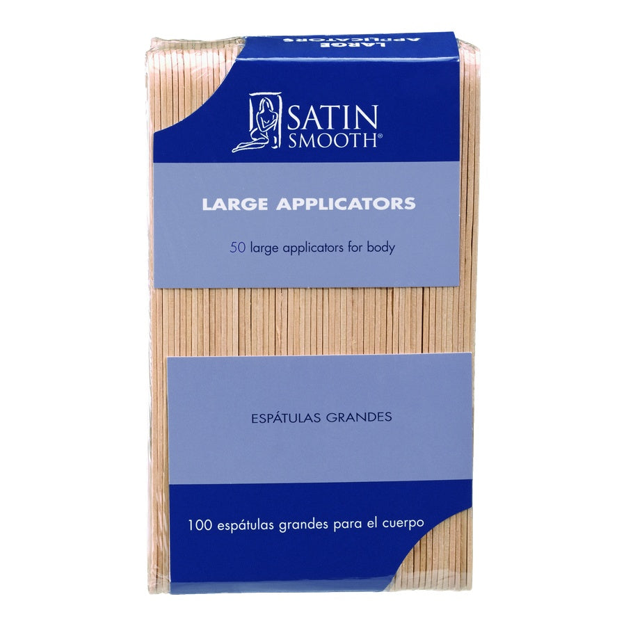 Large WOOD Applicators — front of pack on plain white