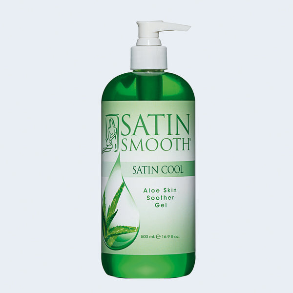 Satin Smooth Satin Cool Gel calmante con aloe para la piel