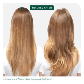 Biolage VolumeBoost Shampoo & Conditioner – Lightweight Volume for Fine Hair, Vegan, Paraben-Free
