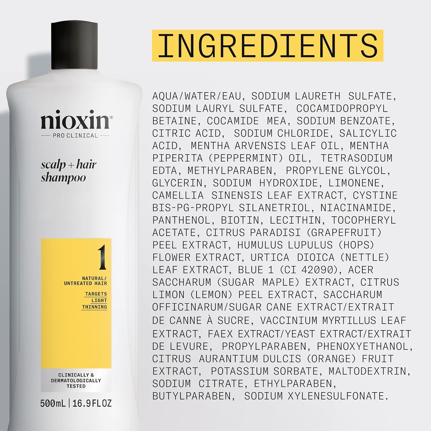 Nioxin Professional - System 6 Cleanser Shampoo |33.8 oz|