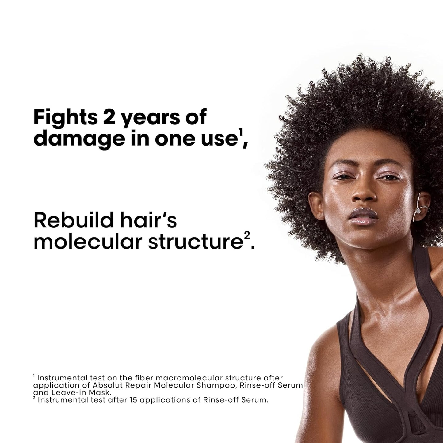 L’Oréal Professionnel Absolut Repair Molecular Shampoo – Strengthening Cleanser for Severely Damaged Hair