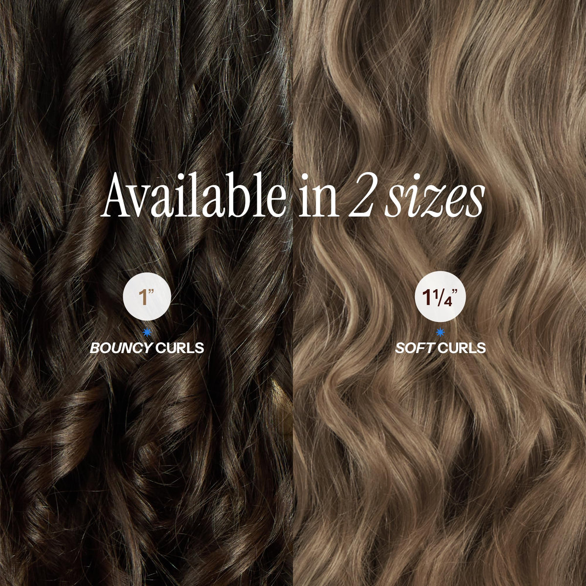 Hot Tools Black Gold digital salon curling iron — available in two sizes: 1" for bouncy curls, 1 1/4" for soft curls
