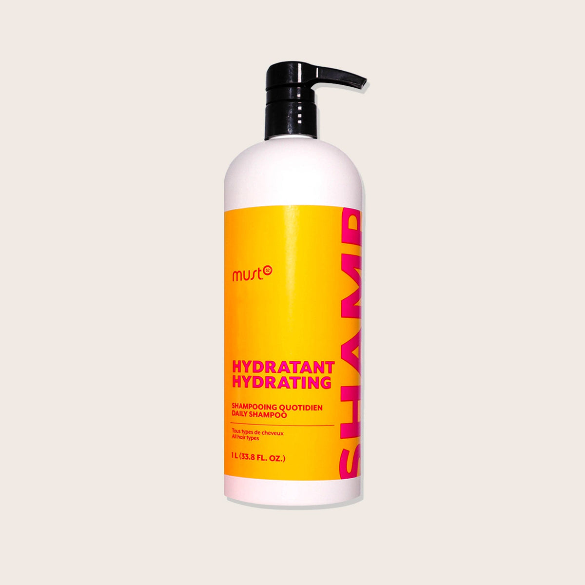 Must52 Hydrating duo component: shampoo, 1 L; one of the two included bottles