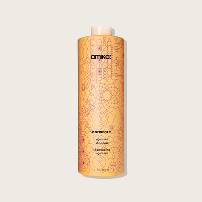 Amika Normcore Signature Shampoo – Lightweight Nourishment – 1L