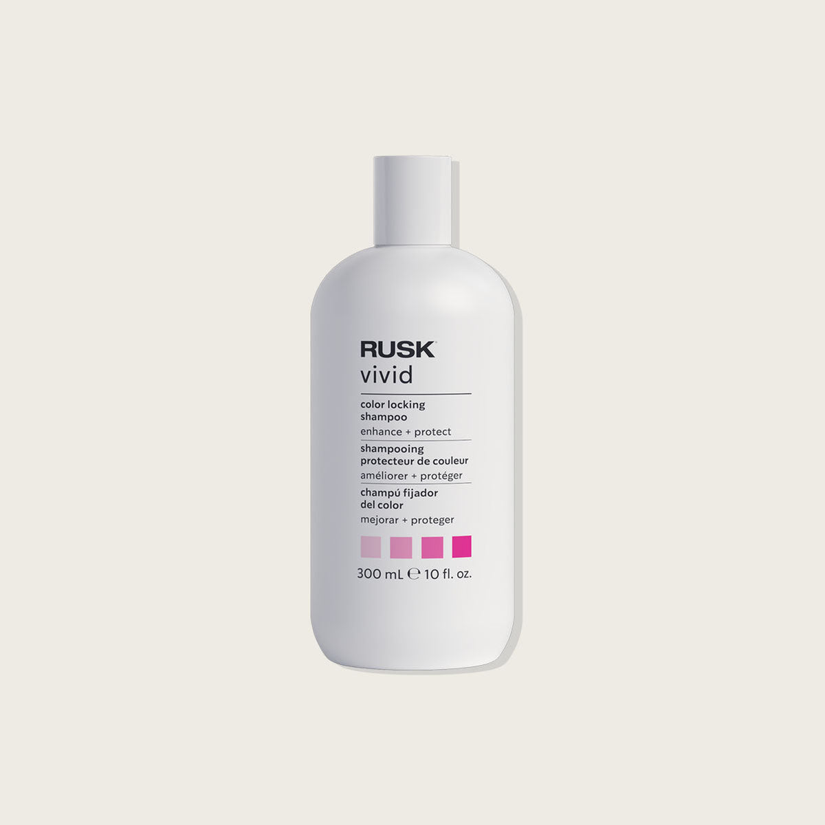 Rusk Vivid Color Locking Shampoo – Colour Care 300ml — individual component included in the duo