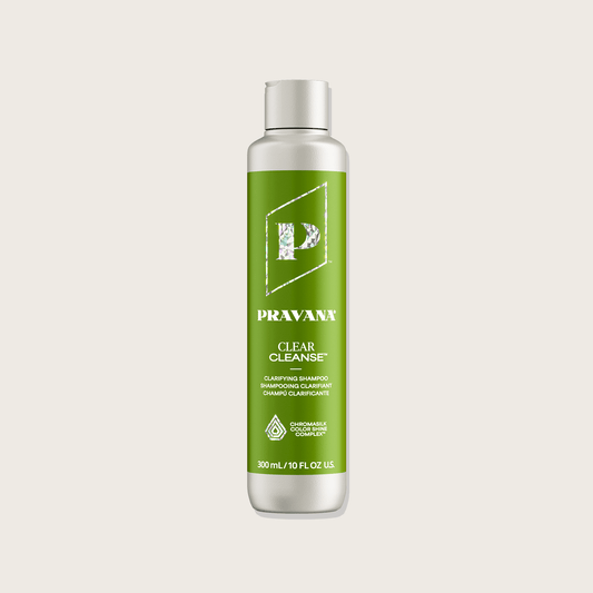 Pravana Clear Cleanse clarifying shampoo bottle