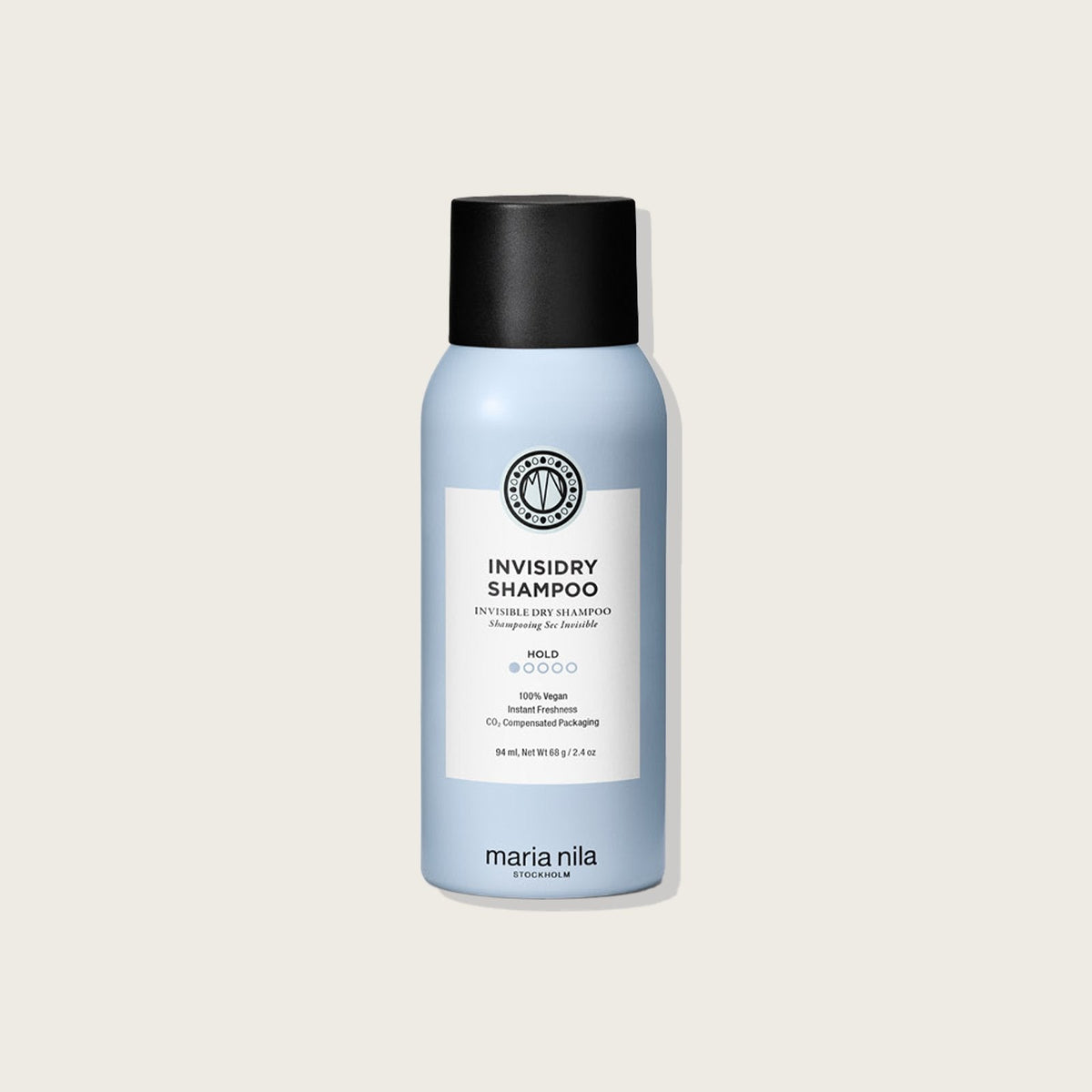 Maria Nila Invisidry Dry Shampoo - Refresh & Cleanse Instantly, No Residue — 100ml bottle, front label, plain background