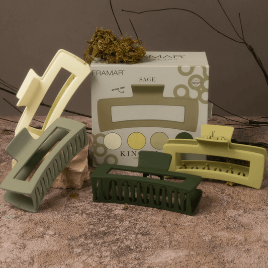 Pinces King Klaws couleur sage – 4/pqt