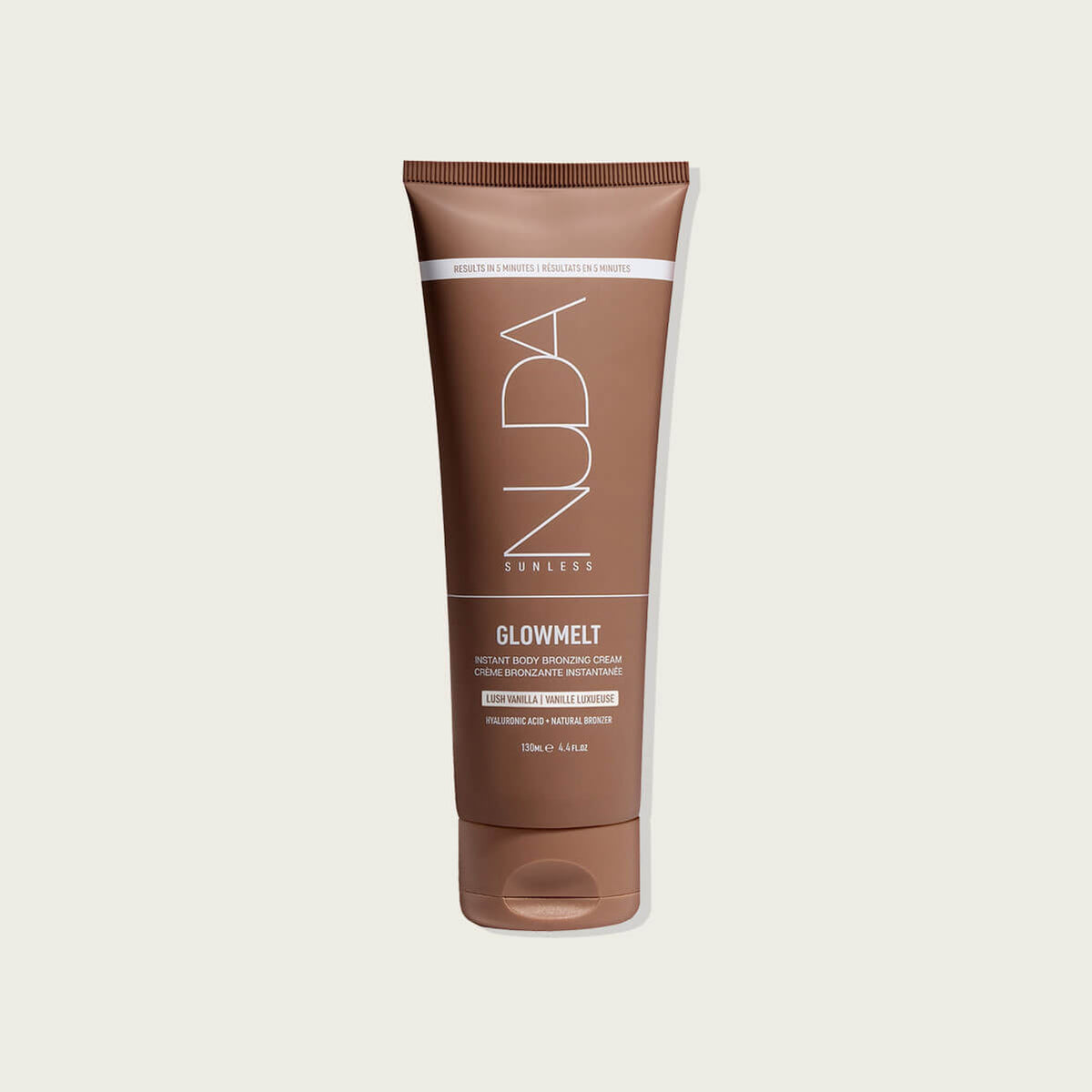 Nuda – Instant body bronzing cream Glowmelt 130 ml