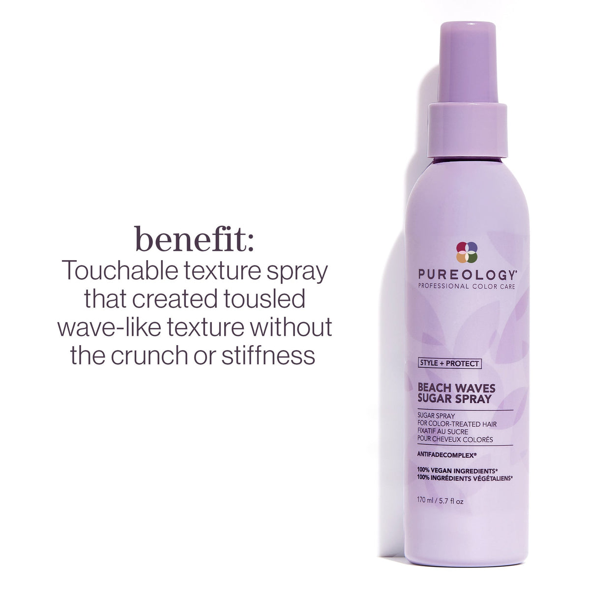 Pureology Style + Protect Beach Waves Sugar Spray – alternate view