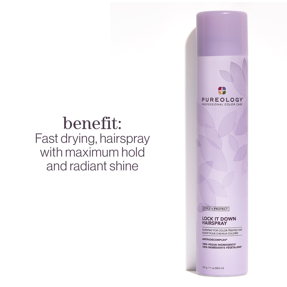 Pureology Style + Protect Lock It Down Hairspray – alternate view