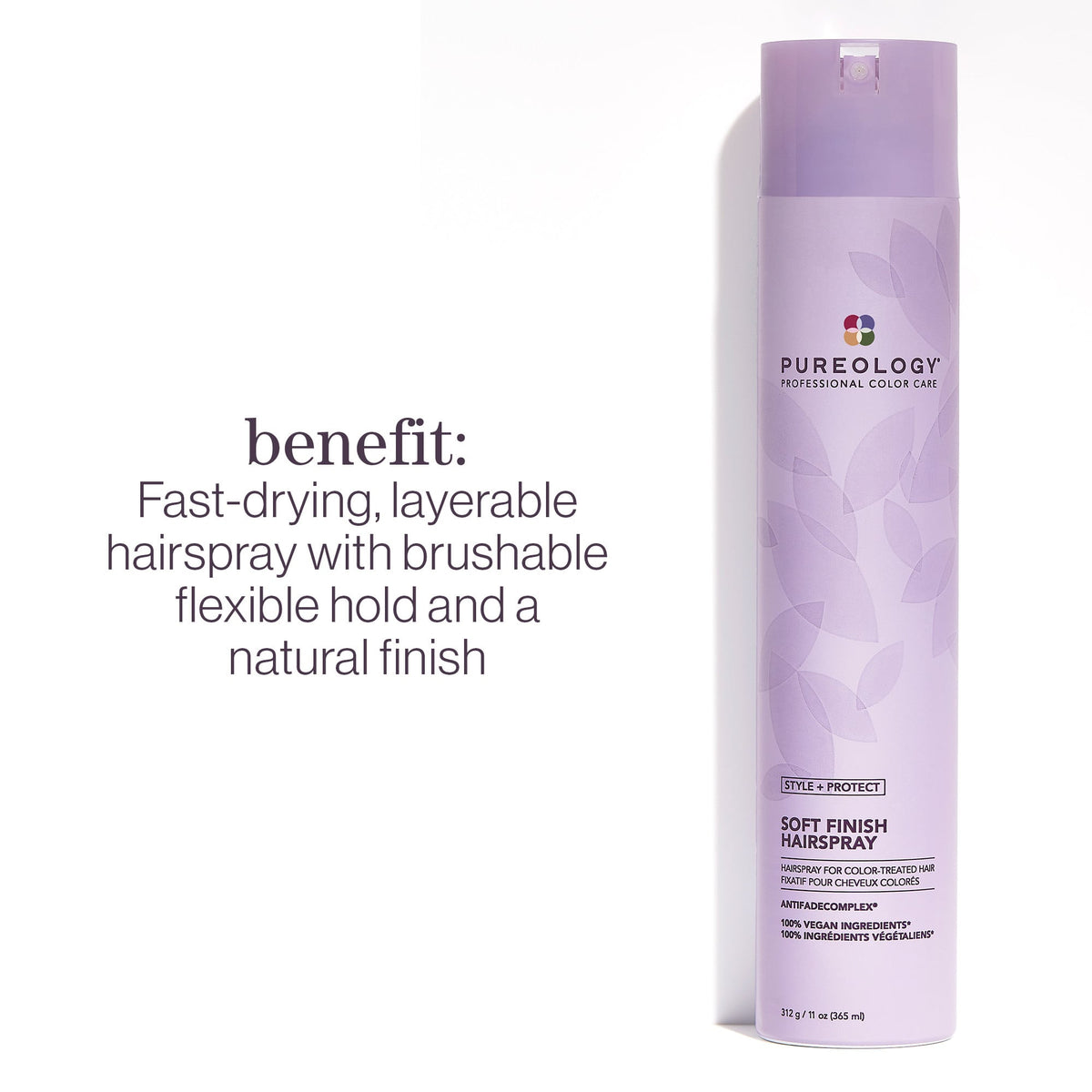 Pureology Style + Protect Soft Finish Hairspray – alternate view