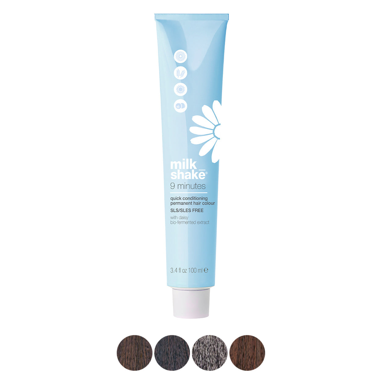 milk_shake 9 Minutes Color — chocolate shades swatch