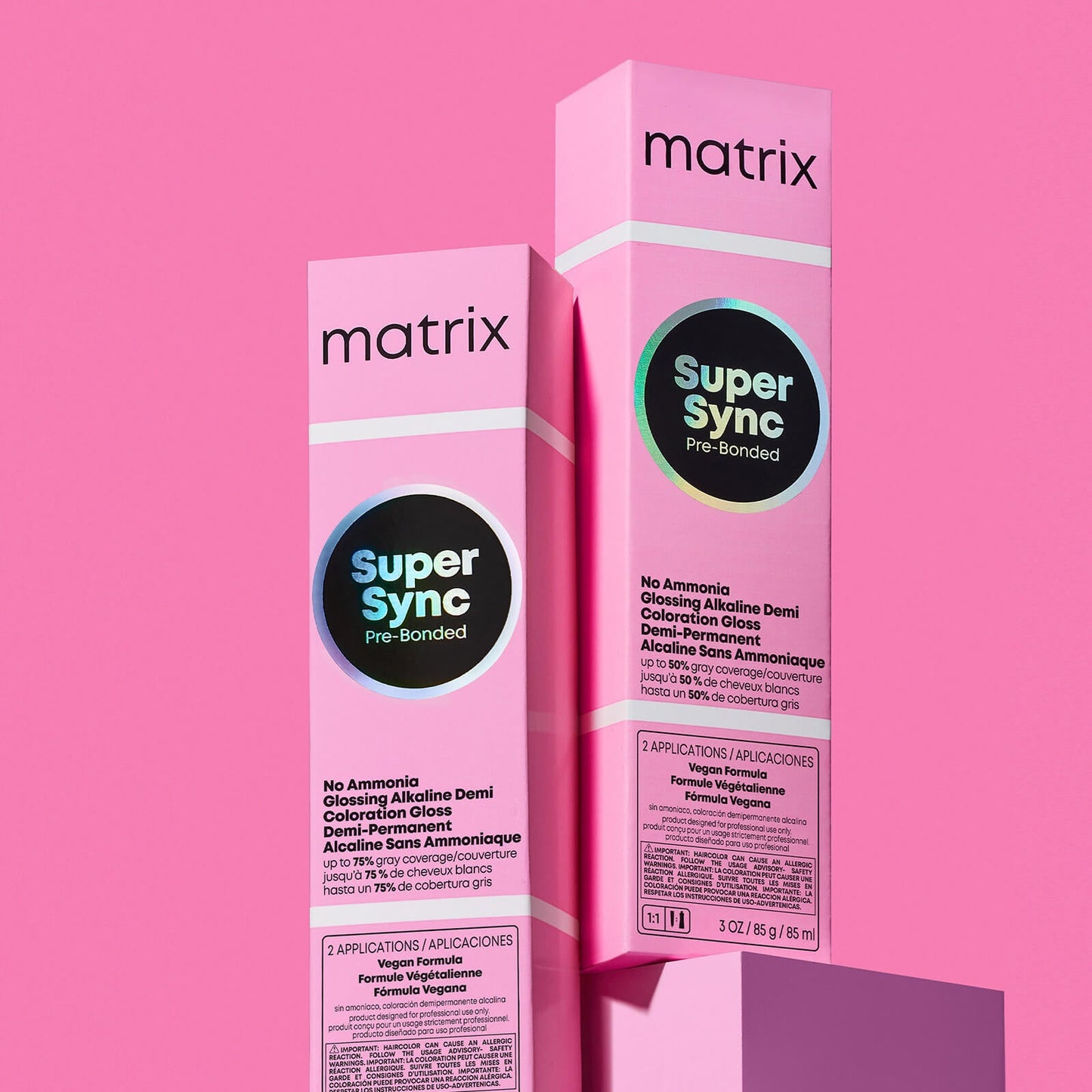 Matrix Super Sync Demi-Permanent Hair Color — 5w, shown on its own