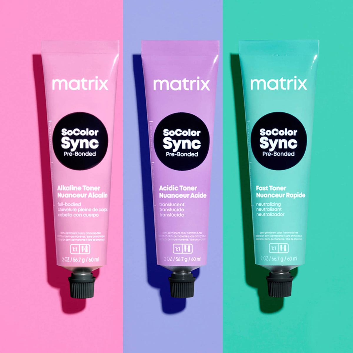 Matrix SoColor Sync Demi-Permanent Hair Color — 8 Gold, shown on its own